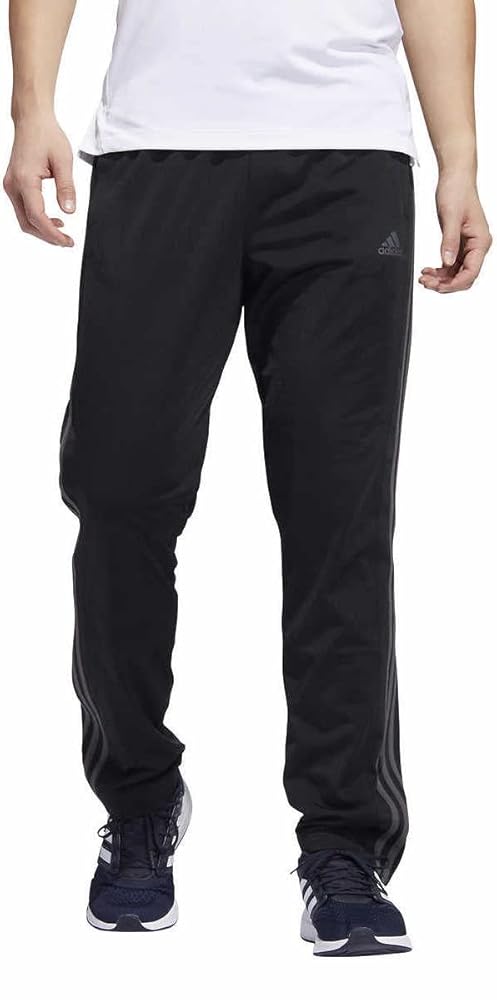adidas Mens Midweight Essential Tricot Zip Track Pants (as1